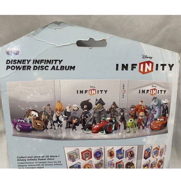 Disney Infinity 20 Power Disc Album Storage Case Collector Book Video Game - Picture 10 of 13